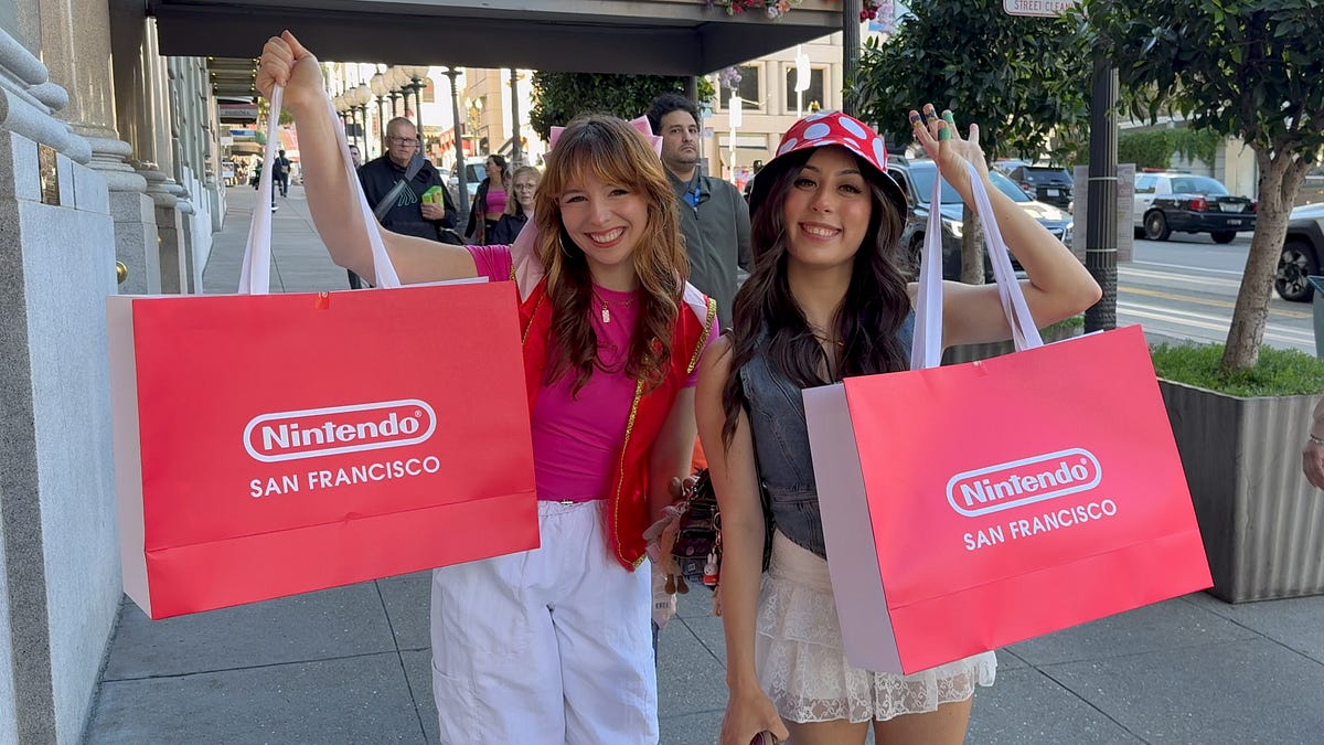 Inside the New Nintendo Store San Francisco: Merch, Gaming, & More